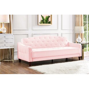 Pink shop sofa wayfair